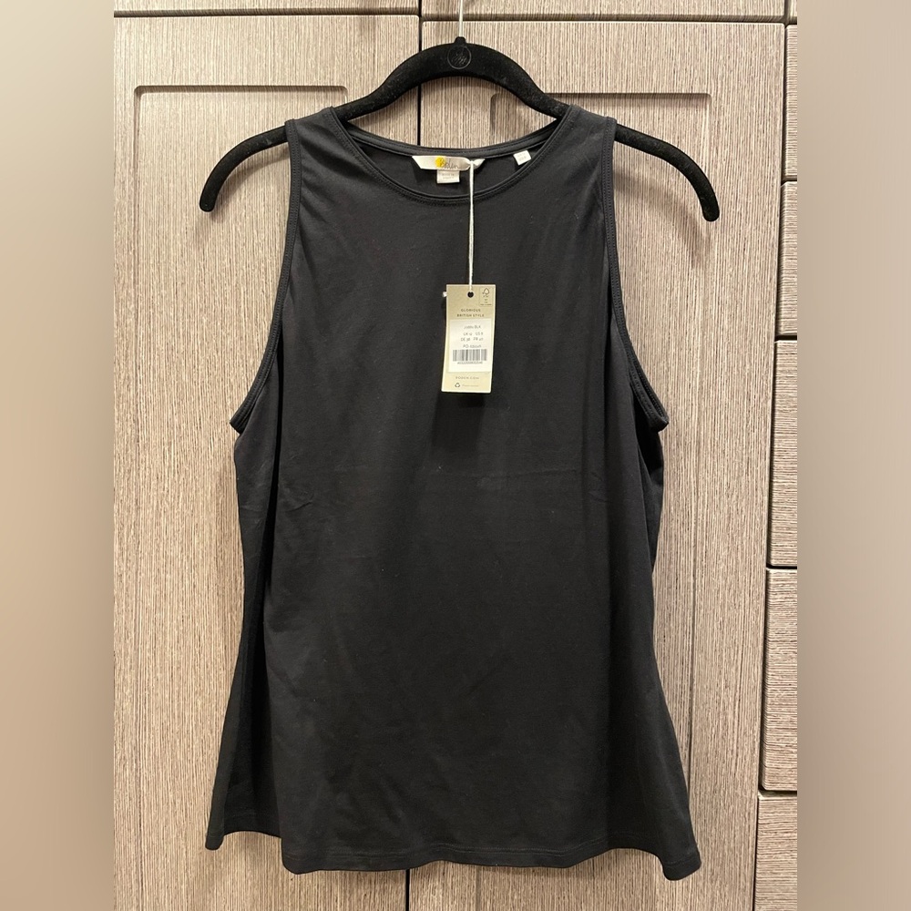 TAGS ON! Never worn Boden light weight black tank